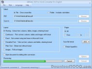 PDF to Word Converter Pro screenshot